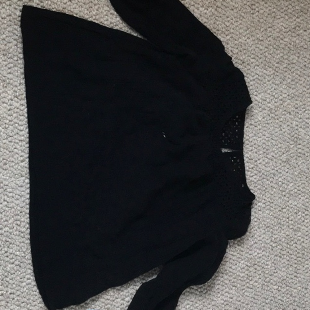 Cat and jack black blouse